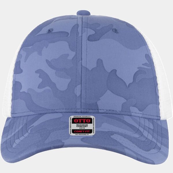 OTTO CAP "OTTO COMFY FIT" 6 Panel Low Profile Mesh Back Trucker Hat Thumbnail