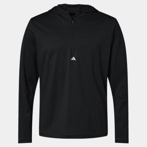 Men's Lightweight Quarter-Zip Hooded Pullover Thumbnail