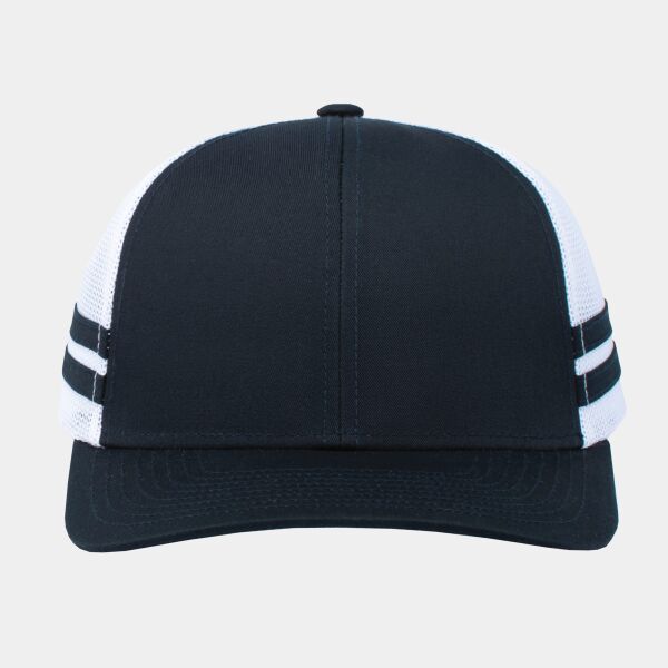 Low-Profile Stripe Trucker Cap Thumbnail