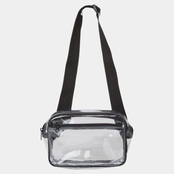 Clear Stadium 2-Pocket Fanny Pack/Crossbody Bag Thumbnail