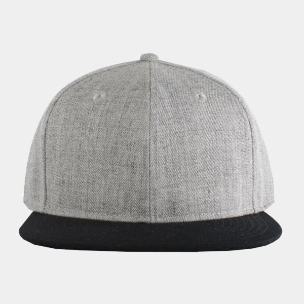 Wool Blend Heather Snapback Cap Thumbnail