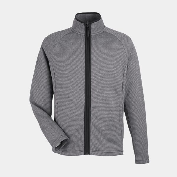 Men's Venture Heathered Stripe Full-Zip Thumbnail