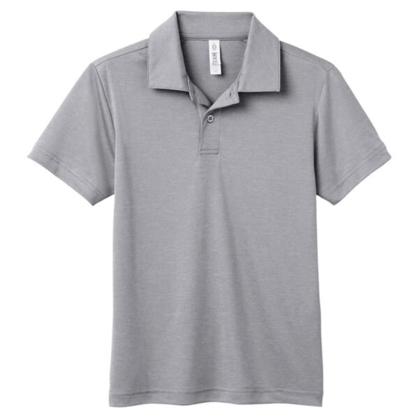Youth Zone Sonic Heather Performance Polo Thumbnail