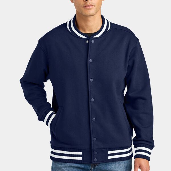 Varsity Heavyweight Fleece Jacket Thumbnail
