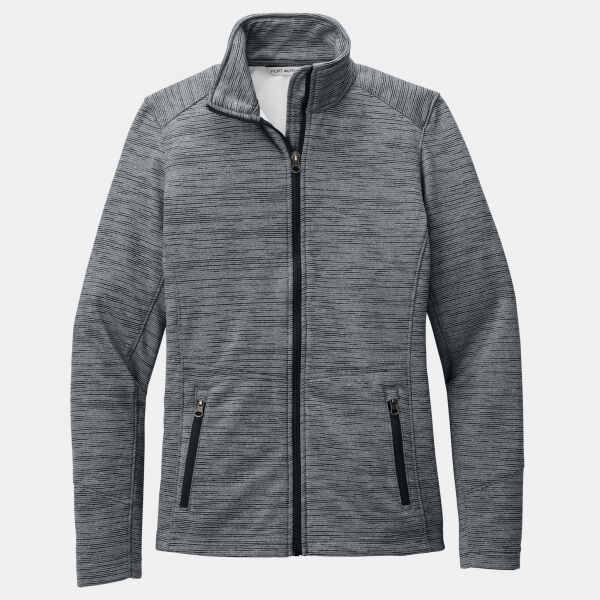 Women's Digi Stripe Fleece Jacket Thumbnail