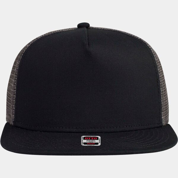 OTTO CAP "OTTO SNAP" 5 Panel Pro Style Mesh Back Trucker Snapback Hat Thumbnail