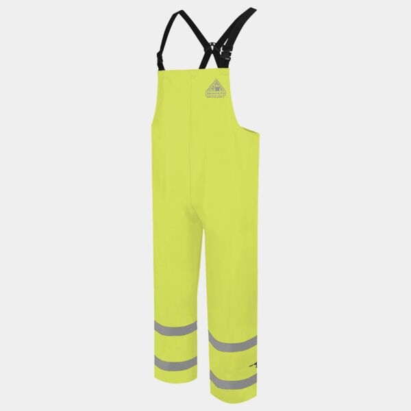 Men's Hi-Visibility Flame-Resitant Rain Bib Overall - 13 oz. Thumbnail