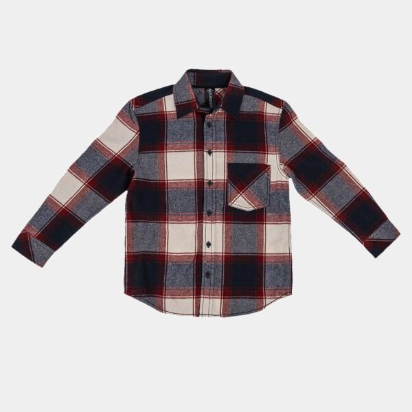 Youth Open Pocket Flannel Shirt Thumbnail
