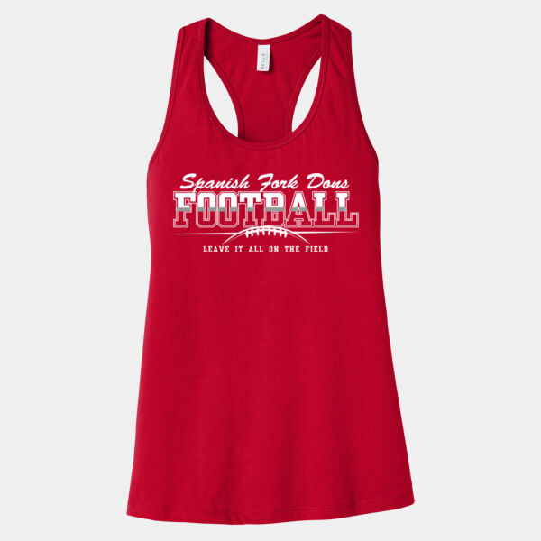 SF Football - Women's Jersey Racerback Tank - Women's Jersey Racerback Tank Thumbnail