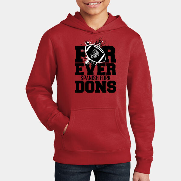 SF Football - Youth V.I.T. Fleece Hoodie Thumbnail